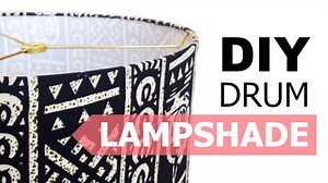 Make a Custom Drum Lampshade