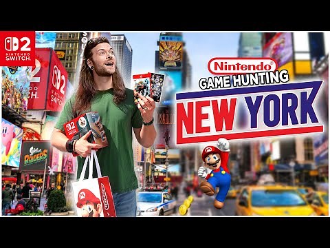 Nintendo Switch 2 GAME HUNTING in NEW YORK CITY!