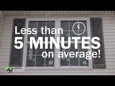 Winter Window Installation from Renewal by Andersen