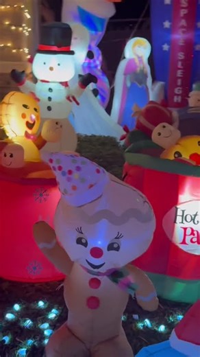 They Had Too Many Inflatable Christmas Decorations!