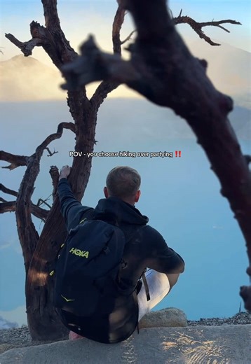 Early morning hikes will always beat late night partying. #travel #explore #hiking #fyp