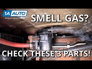 Gas Smell Outside Your Car or Truck? Check Engine Light On? Check These Three Emissions Parts!