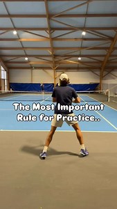 Practice Makes Perfect, Right? 🤔 PERFECT practice makes perfect and that comes with being extremely intentional about what you do and how you do it during training sessions 🧠 A successful tennis practice isn’t about how long you’re on court or how many balls you hit, it’s about every rep having a purpose tied to how you actually look post matches. Try these 3 simple Rules to elevate your practices immediately: 1️⃣ 1 Clear Objective Set a simple and measurable goal for what you want to achieve 