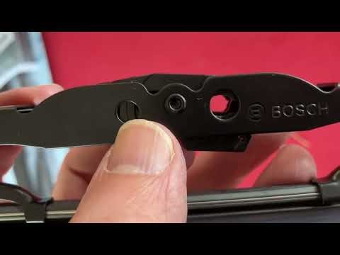 1991 Camaro RS windshield wiper install replacement Bosch Spectrum DirectFit C1806