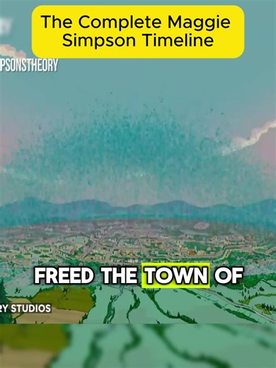 P2 The Complete Maggie Simpson Timeline #thesimpsons #fyp #Homer #Marge #Maggie