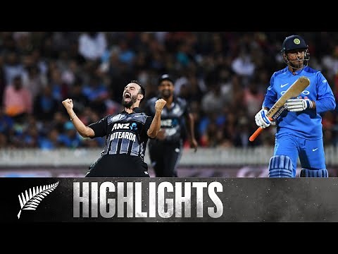 Four Run Margin In Series Decider | HIGHLIGHTS | 3rd T20I - BLACKCAPS v India, 2019