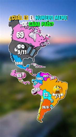 Adivina el número meme de tu país #interestingfacts #mapas