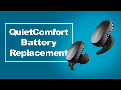 Replace the Bose Quiet Comfort 2020 QC Ear Buds Battery Repair Tutorial