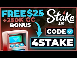 Stake US Promo Code 4STAKE: Free $25 Stake Cash + 250K Gold Coins (NEW Stake US Bonus Code 2026)