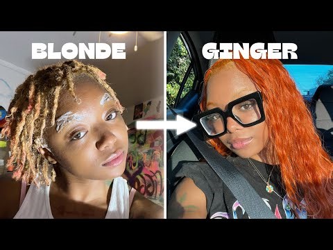 Messy Middle Glow-Up: Ginger Locs + Quick Weave + Afrobeat GRWM✨🍂