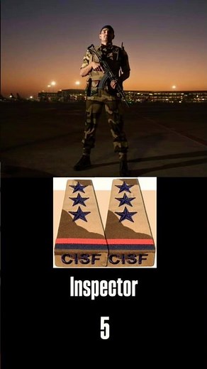 CISF RANKS 🇮🇳