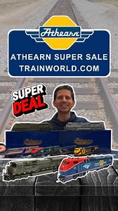 481 reactions · 20 shares | ATHEARN SUPER SALE DEALS Here at TrainWorld we are having a huge sale on Athearn engines!  Shop Now: TrainWorld.com #trains #train #modeltrain #modelrailroad #railfans #railfans_of_instagram #railfanning #trainworld #trainland #toytrain #modeltrains #railroad #locomotive #athearn #athearntrains #supersale #sale | TrainWorld.com | Facebook