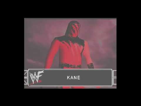 WWF Smackdown - PS1 Gameplay - Ken Shamrock vs Kane - Anywhere Fall Match