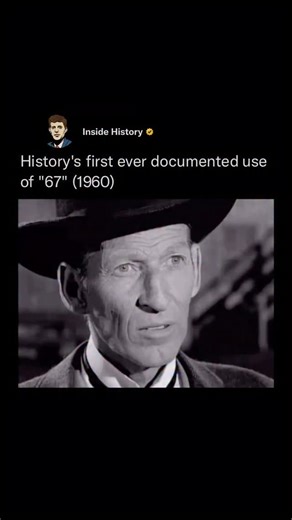 Inside History on Instagram: "We discovered the earliest known appearance of “6 7,” and it comes from an episode of The Twilight Zone. Specifically, it appears in the Season 1 episode titled “A Nice Place to Visit” (1960). The Twilight Zone (1960) was a groundbreaking anthology series that fused science fiction, fantasy, and psychological horror to examine human nature, morality, and the fear of the unknown. Each episode stood alone, often concluding with a sharp, unsettling twist that exposed d
