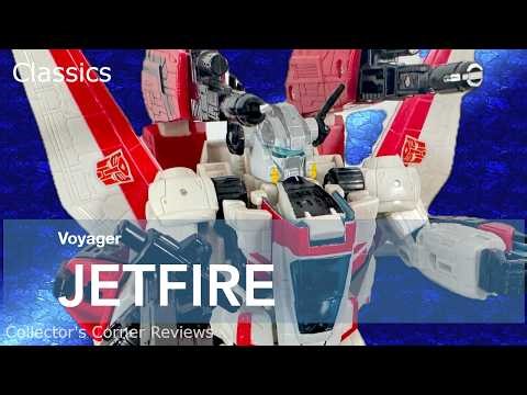 A variable fighter wannabe , Classics Voyager Class Jetfire Review