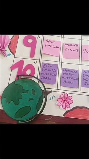 DIY Timetable for School / How to make Timetable for School #timetable