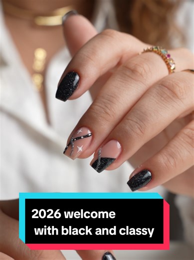 Black Classy Nail Art Designs for 2026