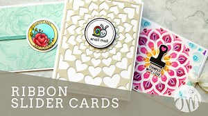 18K views · 545 reactions | Hi! Today I am sharing how to make slider cards with ribbon or twine... without any special dies needed. Also, you can watch the first video I did on this technique 10 years ago! For the full how-to video, head here: https://www.jennifermcguireink.com/2019/01/ribbon-slider-cards.html | Jennifer McGuire Ink | Facebook