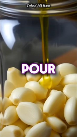 Genius Garlic Storage Hack! #kitchenhacks #tricks #shortsviral