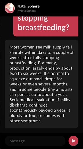 How long can a woman produce milk after stopping breastfeeding?