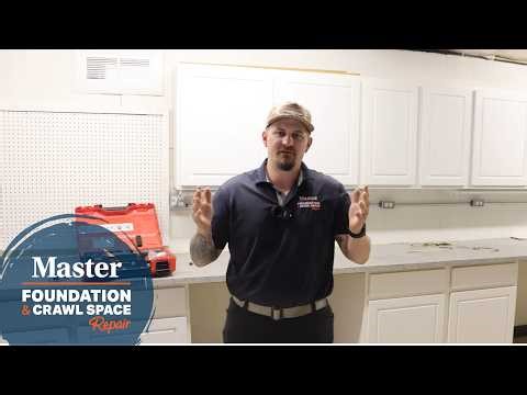 How We Use Piers to Stabilize a Settling Foundation