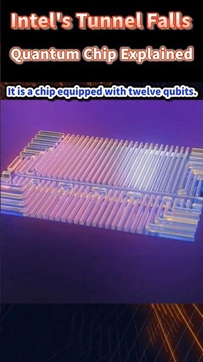 Intel’s Tunnel Falls: 12-Qubit Quantum Chip Breakthrough #shorts #science #computer