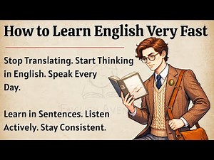 How to Learn English Very Fast | Graded Reader ✅️ | Improve Your English Fluency | English Podcast