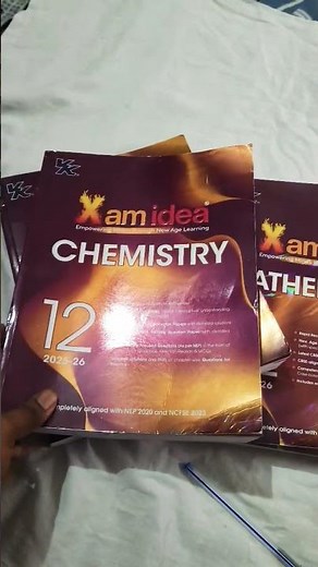 xam idea class 12 question bank #cbse #xamidea #boardexam #2026 #books #study #physics #chemistry
