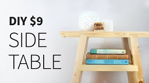 1.1K views · 81 reactions | We made this modern side table using just...