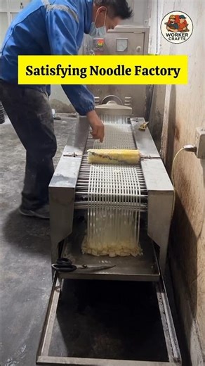 Amazing Industrial Noodle Making Process | Satisfying Noodle Factory | Precision Noodle Production