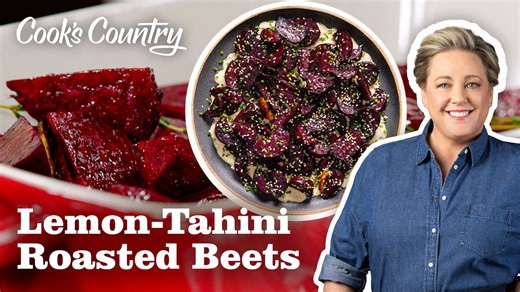 The Best Way to Cook Beets: Roasted Beets with Lemon-Tahini Dressing