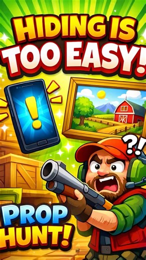 😱🔥 Look How Being Invisible and Glitching Has Evolved! #shorts #prophunt