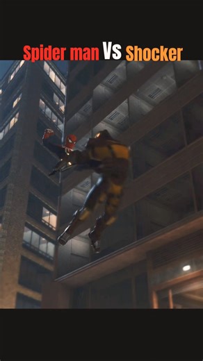 Spider-man vs Shocker #shorts #spiderman #histerbhai #marvel #gaming