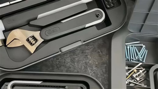 绿林（GREENER）家用工具箱套装 12V手电钻电动螺丝刀卷尺 能工盒子Y3-ABC