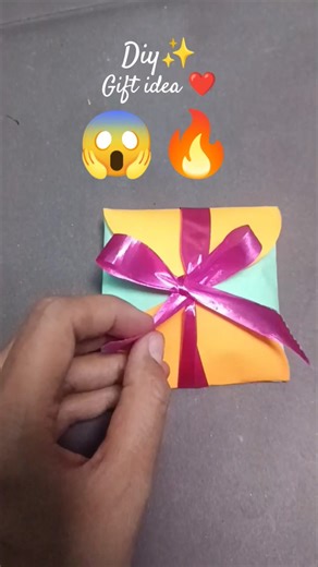 Diy✨Gift idea❤#shorts#diy#giftidea#craft#shortsfeed #giftbox#papercraft