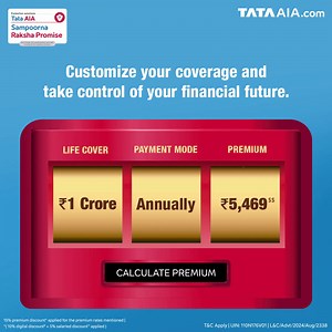 106 reactions · 3 comments | Secure your loved ones with Tata AIA Sampoorna Raksha Promise plan. T&C apply. | Tata AIA Life | Facebook