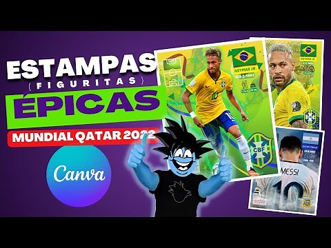 🤗"Crea tus propias estampas épicas del Mundial Qatar 2022 con Canva [Tutorial Fácil]"