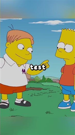 Martin Prince dreams of becoming a player #simpsons