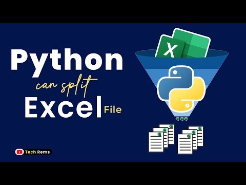 Splitting Excel data into multiple files with Python