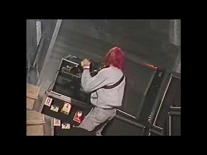 NIRVANA 1992 SNL destruction footage