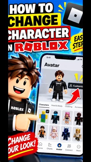 How To Change Character in Roblox | Change Roblox Avatar Character
