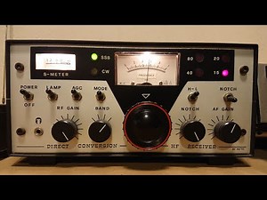 Direct Conversion Radio Receiver for the Amateur Bands 80 - 40 - 20 - 15 meters - DIY Self-built