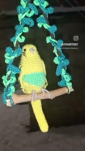 crochet parrot
