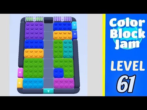 Color Block Jam Level 61 Walkthrough Solution