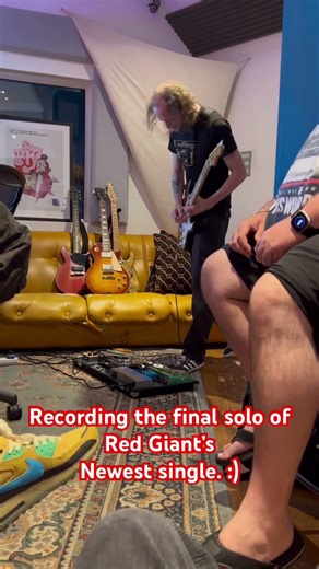 Recording Red Giant ‘It’s All Gone Wrong’ Final Guitar Solo