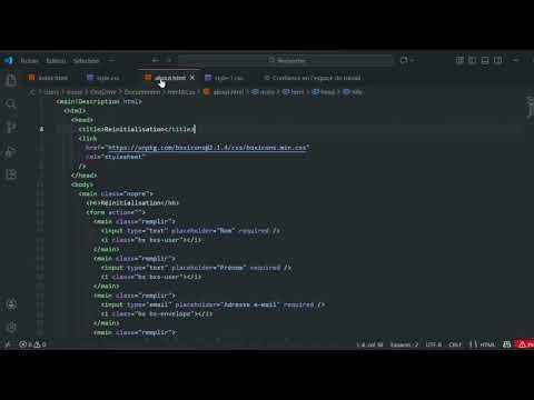 HTML&CSS (Débutant)