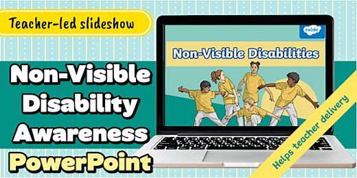 Non-visible Disability Awareness PowerPoint