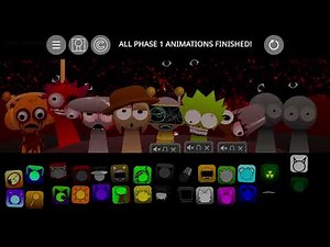 Sprunki Pyramixed Finished Animations mix