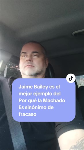 discutiendo con Jaime Bailey y demostrando Por qué el machadismo es un fracaso en Venezuela