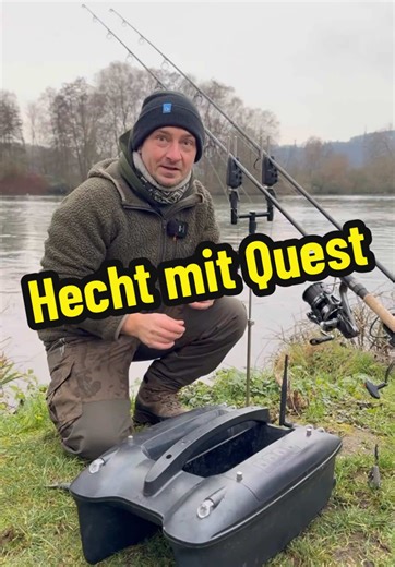 Winterfischen auf Hecht: Tipps und Technik mit Quest